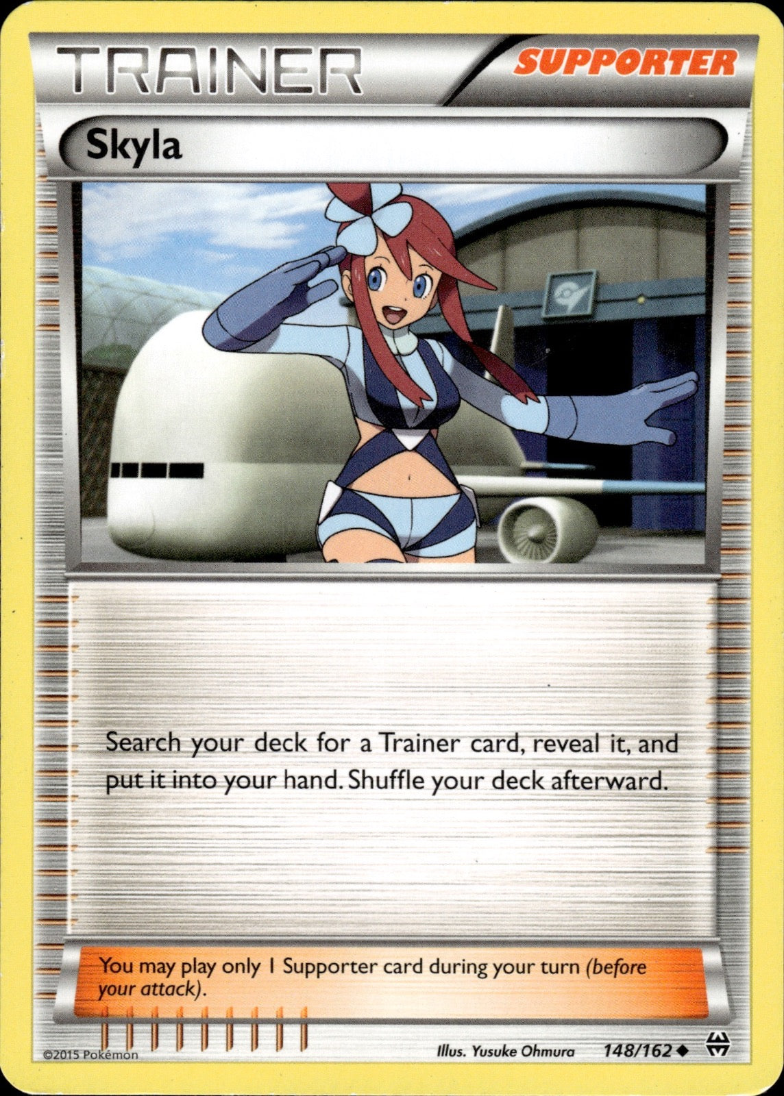Skyla 148/162 Uncommon BREAKthrough Pokemon Lightly Played