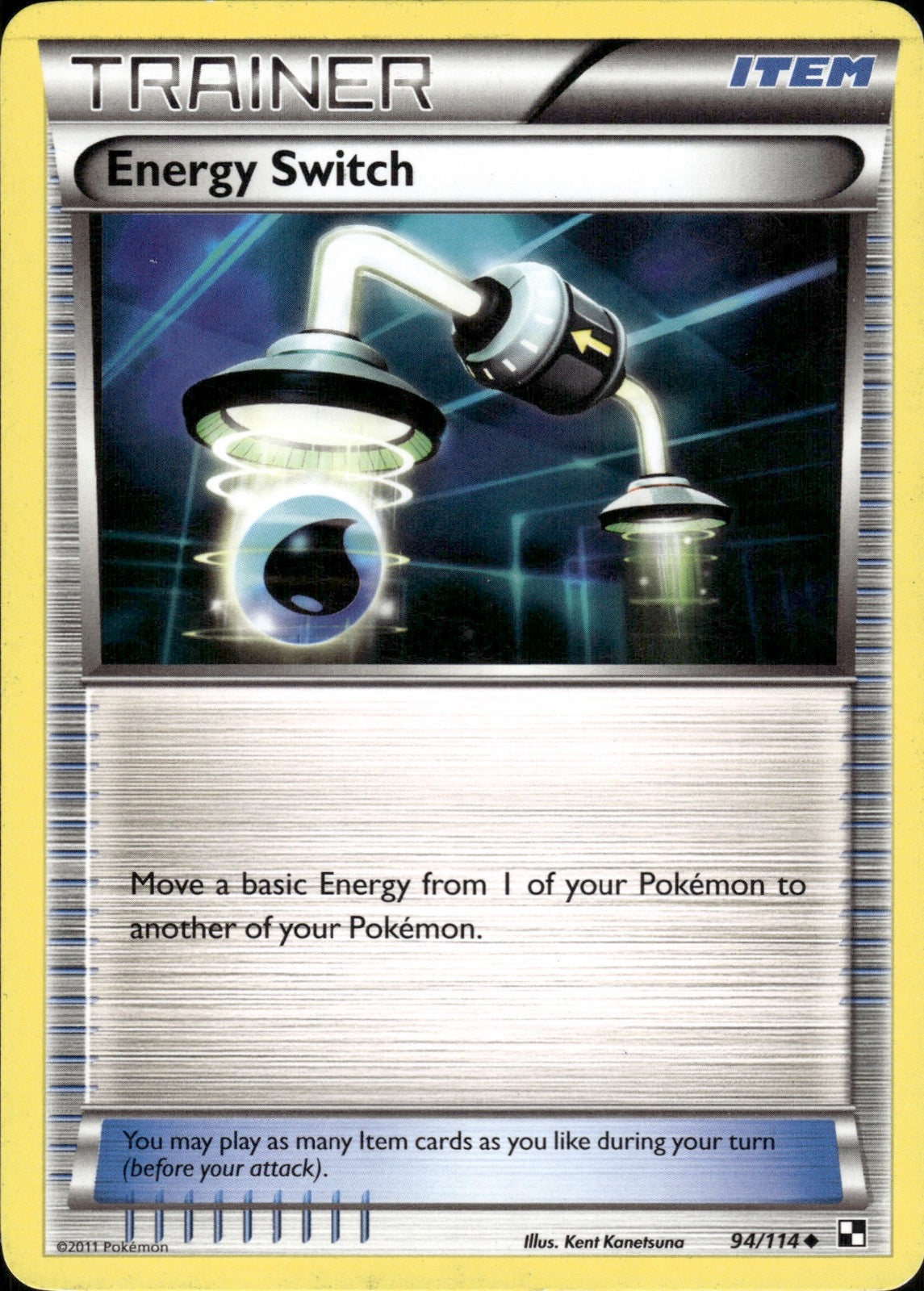 Energy Switch 94/114 Uncommon Black & White Pokemon Lightly Played
