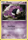 Gastly 33/83 Common Generations Pokemon Lightly Played