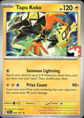 Tapu Koko 065/191 Rare Prize Pack Series Cards Pokemon Near Mint