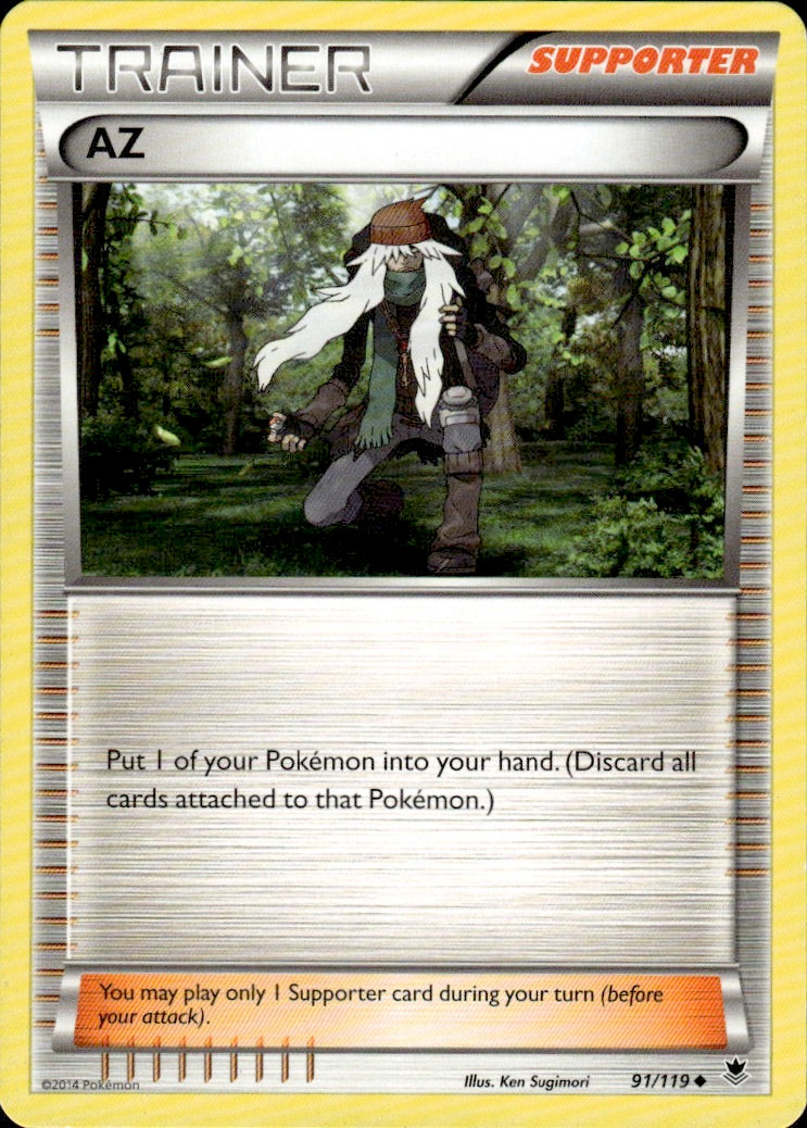 AZ 91/119 Uncommon Phantom Forces Pokemon Lightly Played