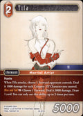 Tifa 29-011H Hero Blissful Eternity Final Fantasy Near Mint