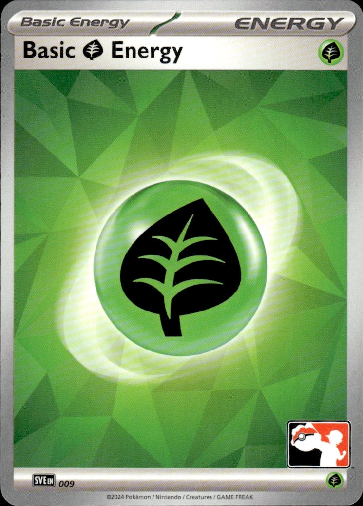Basic Grass Energy 009 Common Prize Pack Series Cards Pokemon Lightly Played