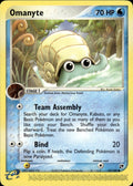 Omanyte 70/100 Common Sandstorm Pokemon Lightly Played