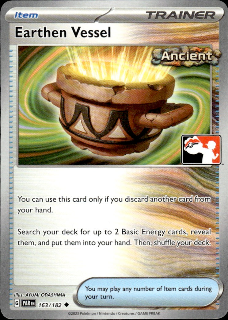 Earthen Vessel 163/182 Uncommon Prize Pack Series Cards Pokemon Lightly Played
