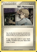 Bill's Maintenance 87/112 Uncommon FireRed & LeafGreen Pokemon Lightly Played