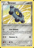 Bronzor 60/124 Common Fates Collide Pokemon Lightly Played
