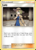 Lady 109/131 Uncommon Forbidden Light Pokemon Lightly Played