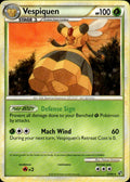 Vespiquen 23/90 Rare HGSS Undaunted Pokemon Lightly Played