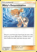Misty's Determination 62/68 Uncommon Hidden Fates Pokemon Lightly Played