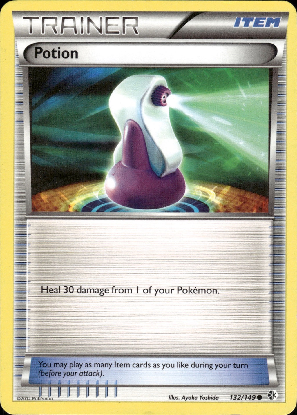 Potion 132/149 Common Boundaries Crossed Pokemon Lightly Played
