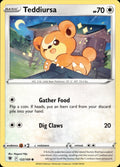 Teddiursa 122/189 Common Astral Radiance Pokemon Lightly Played