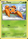 Paras 1/162 Common BREAKthrough Pokemon Lightly Played