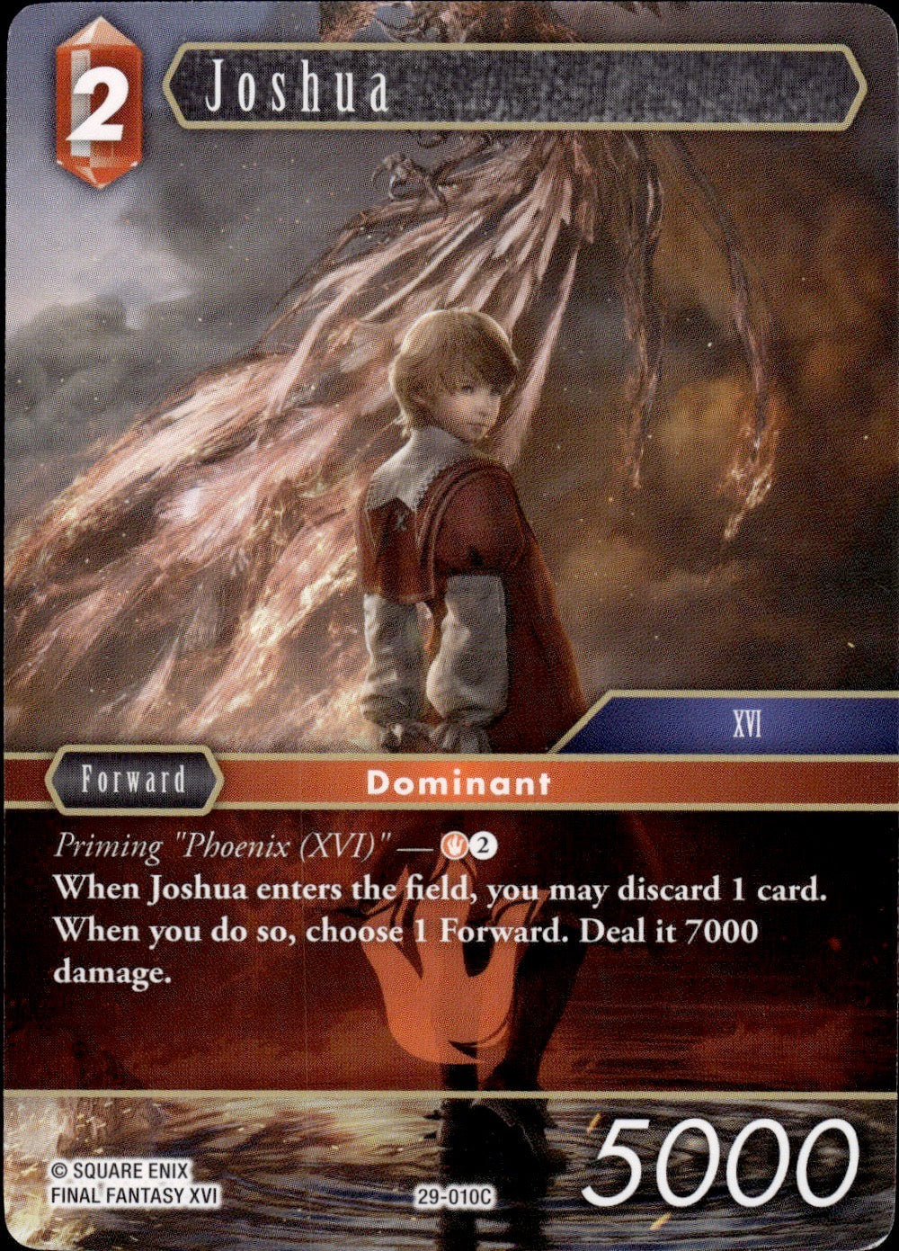 Joshua 29-010C Common Blissful Eternity Final Fantasy Near Mint