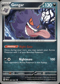 Gengar 057/091 Uncommon Paldean Fates Pokemon Lightly Played