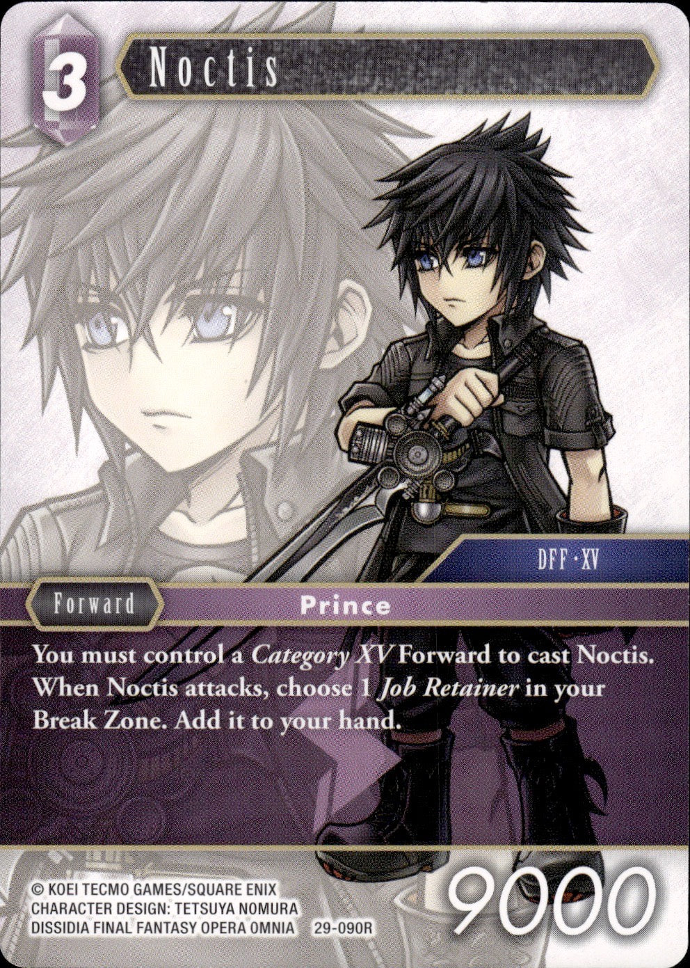Noctis 29-090R Rare Blissful Eternity Final Fantasy Near Mint