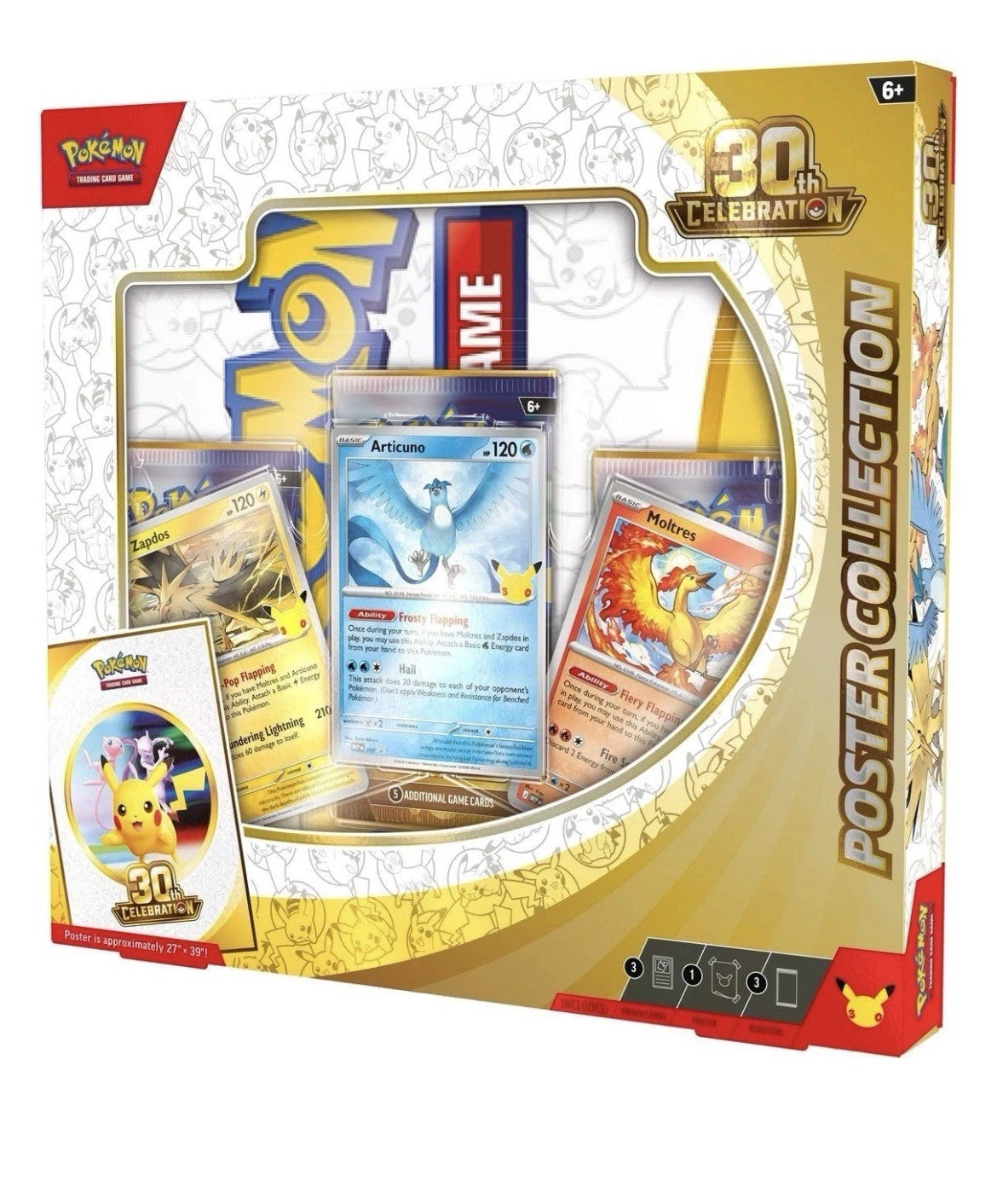 Pokemon 30th Poster Collection NA IMPORT